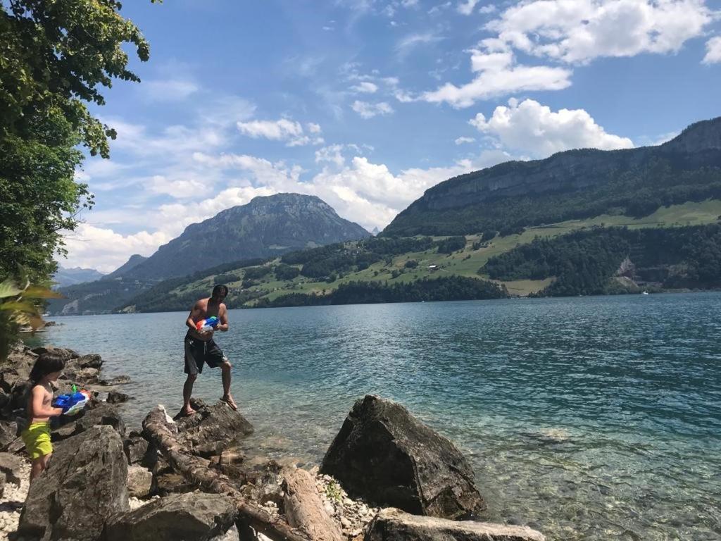 Ferienwohnungen Mit 4 Betten In Gersau Direkt Am Vierwaldstaettersee Exterior foto